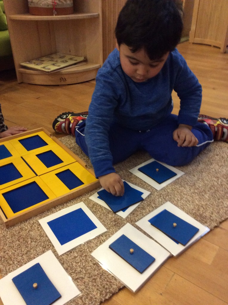Working with the Geometric Cabinet shapes and Cards.