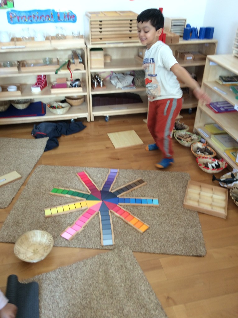 Colour box three completed with great satisfaction.